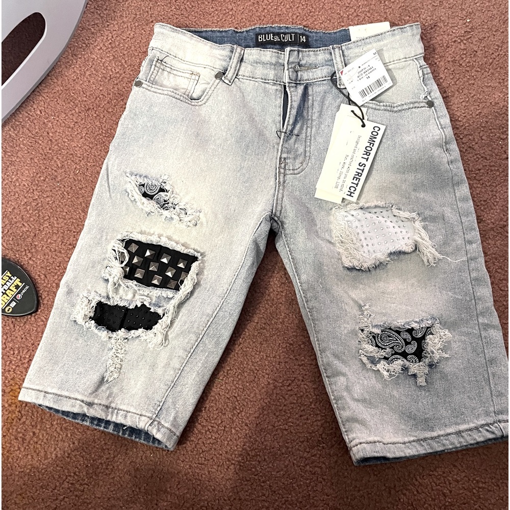 Jean shorts, never worn before